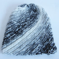 multi mohair acrylic hat