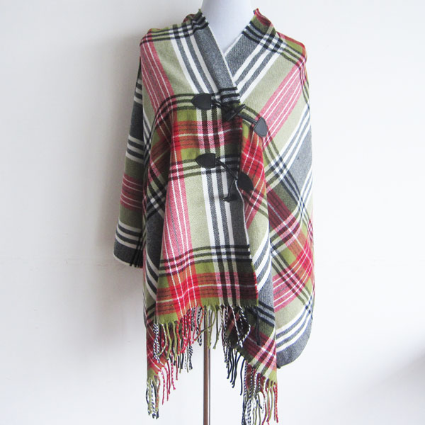 check cape with toggle