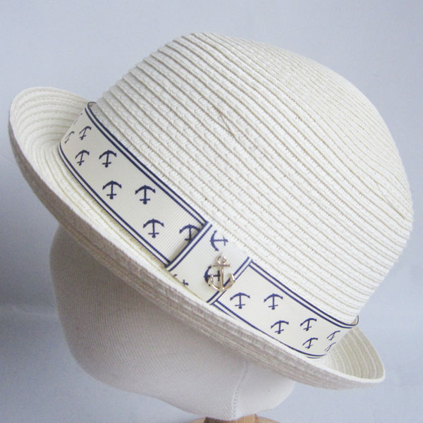 white paper hat