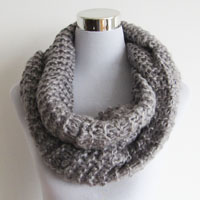 mohair acrylic snood