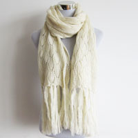 mohair acrylic scarf