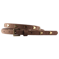 belt with hearts studs