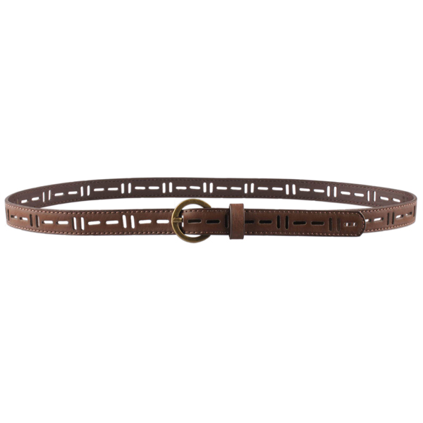 hollow-carved belt