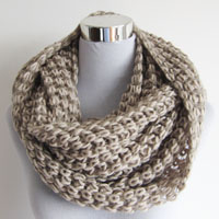 chunky acrylic snood