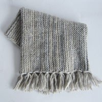 mohair acrylic mixed color snood