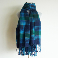 blue combo scarf