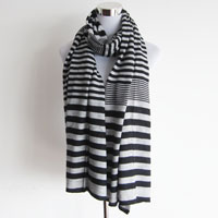 acrylic stripe scarf