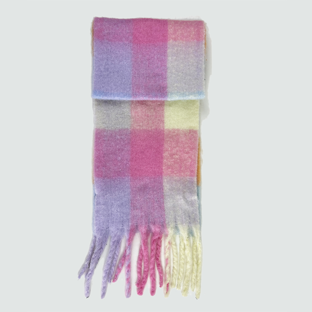 heavy brushed scarf