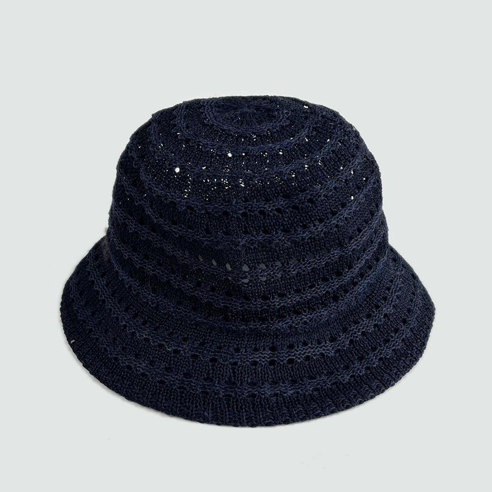knitted bucket hat