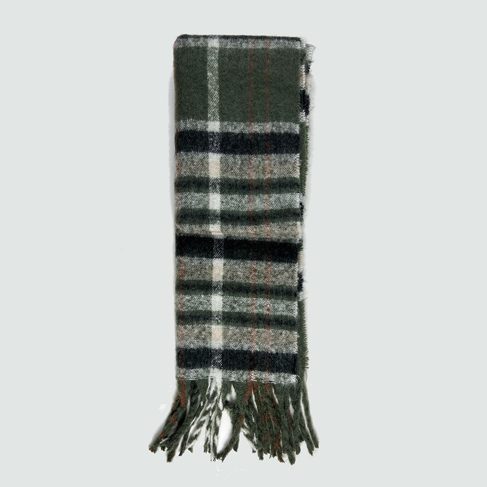 woven brushed scarf